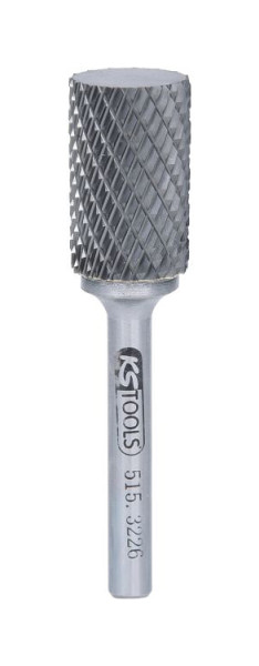 KS Tools Fraise cylindrique HM forme A sans denture frontale, 16 mm, 515.3226