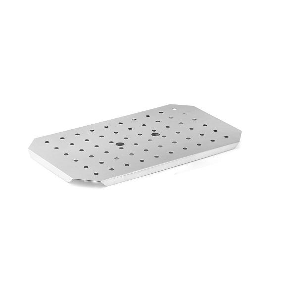 Vaiotec TOPLINE Egouttoir Gastronorm GN 1/1, acier inoxydable AISI 304, 46,5x26,5x0 cm, 10643