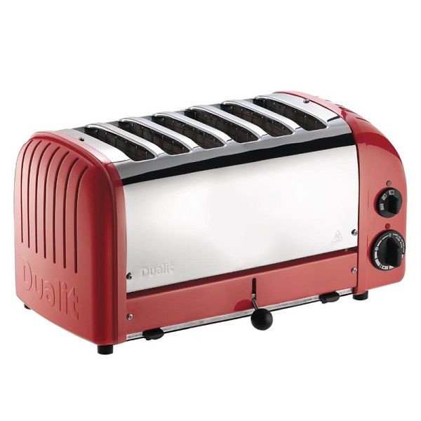Grille-pain Dualit 60154 rouge 6 fentes, GD395