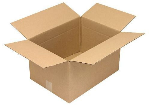 Boîte pliante en carton ondulé TransPak 1 paroi, dimensions intérieures 430 x 310 x 250 mm, format A3, qualité 1,30C, pack : 25 pièces, 299287