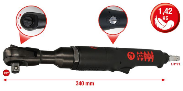KS Tools Cliquet inversé à air robuste MONSTER 3/8", 515.3825
