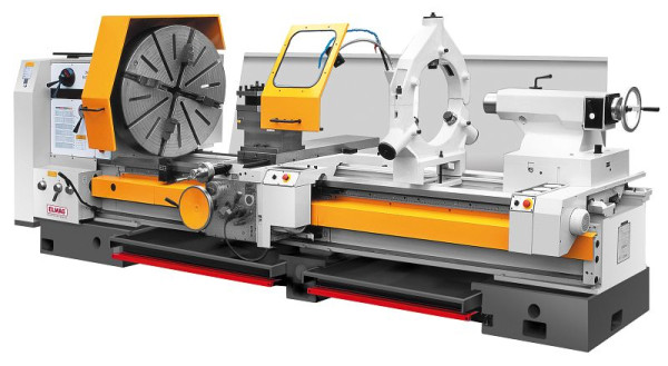 Tour universel ELMAG, PREMIUM CU 1000 largeur d'entraxe 5000mm, avec mandrin de tour RÖHM, 88633