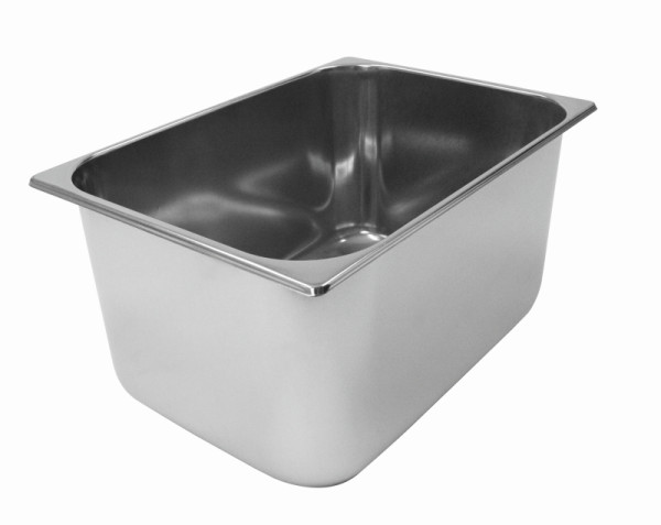 Bac à glace Schneider 360 x 250 x 180 mm, capacité 12,9 litres - inox, 199618