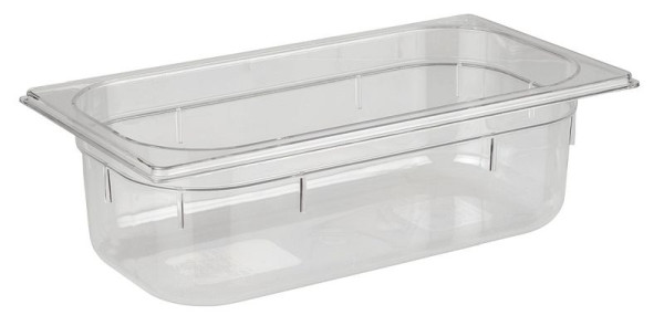 Bac APS GN 1/3, 32,5 x 17,6 cm, profondeur : 100 mm, polycarbonate, 3,6 litres, 82020