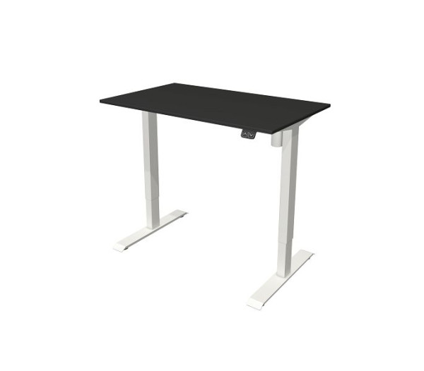 Table d'appoint Kerkmann L 1000 x P 600 mm, réglable en hauteur électriquement de 740 à 1230 mm, anthracite, 10388913