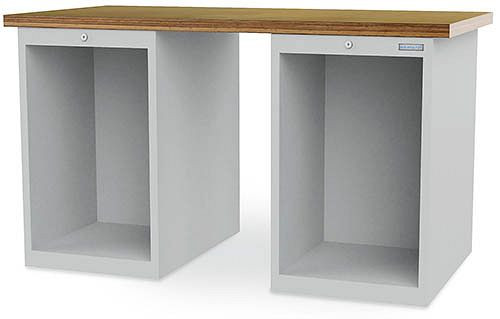 Etabli Bedrunka+Hirth, R 18-24, dimensions en mm (LxPxH) : 1500 x 750 x 859, serrure à cylindre avec 2 x clés, 03.15.580.002