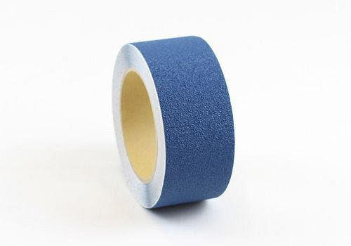Revêtement antidérapant Mehlhose m2, Easy Clean, bleu, rouleau 50 mm x 6 m, 264325