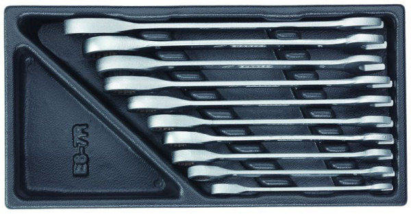 Module d'outils GEDORE, jeu de clés à fourche avec cliquet annulaire, 2305429