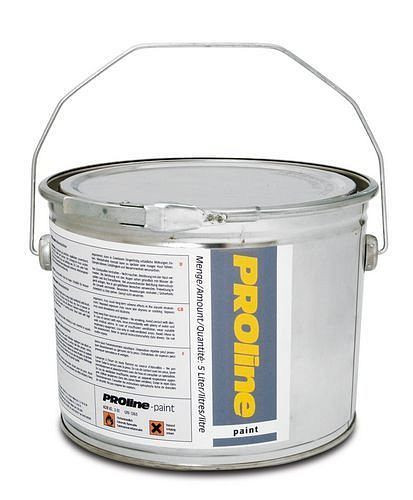 Peinture de marquage de hall DENIOS PROline-paint, 5 litres pour environ 20-25 m², jaune, UE : 5 litres, 180-210