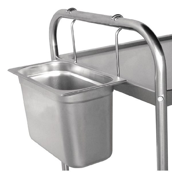 Porte-couverts Vogue en acier inoxydable, S309
