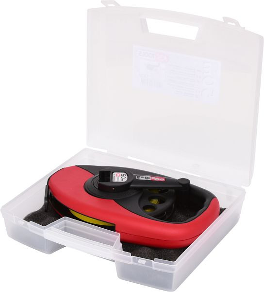 Mètre ruban à cadre KS Tools avec ruban en acier jaune, boîtier en plastique, 50 m, 300.0056