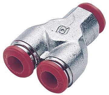 temporisateur BY-2x10-10-MSv, raccord Y, tuyau Ø : 10 mm, UE : 10 pièces, 03180262