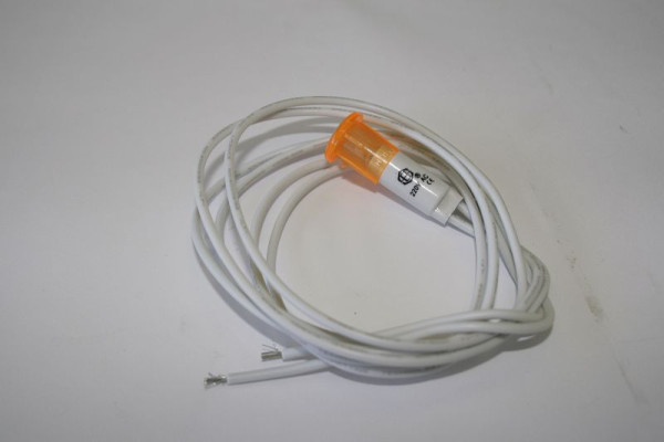 Voyant ELMAG orange 220V, avec câble pour EUROSTART 550, 620, 520, 9505323