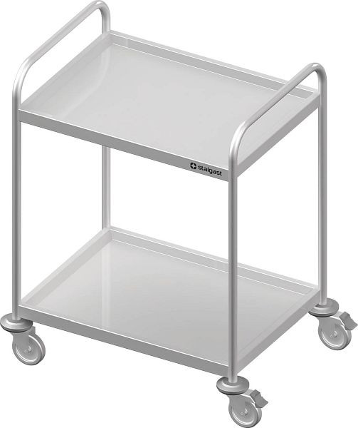 Chariot de service Stalgast avec deux étagères, 1000x600x950 mm, soudé, VWN10603