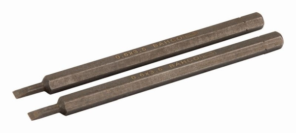 Lames hexagonales Bahco 2 1/4", 100 mm, fendues, 1 x 5,5 mm, 8242-2P