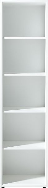 Étagère de classement GERMANIA GW-MONTERIA 4205 blanc, hauteur 196 cm, 4205-84