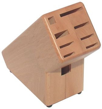 Bloc à couteaux Contacto en bois de hêtre, 3660/009