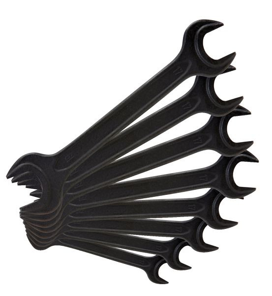 Jeu de clés à chocs à double mâchoire KS Tools, 8 pièces, 517.1490