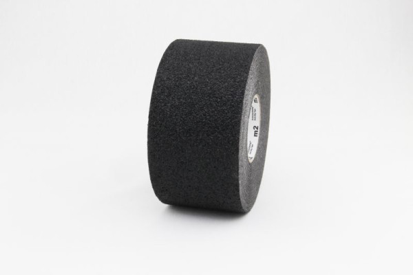 m2 revêtement anti-dérapant extra fort déformable noir rouleau 100mmx18.3m, M5SR100183