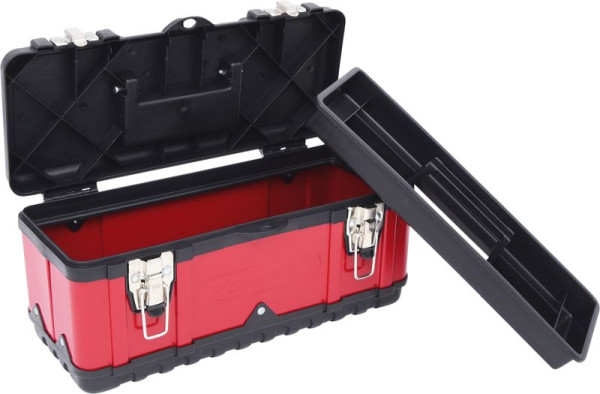 KS Tools boîte à outils en tôle d'acier, 395x180x170mm, 850.0355