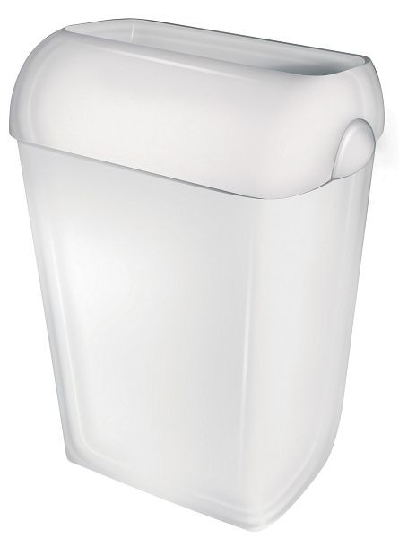 All Care PlastiQline poubelle 43 litres plastique ouvert blanc, 5650