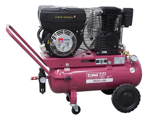 Compresseur à moteur ELMAG PROFI-LINE DIESEL, 600/10/50, 11082