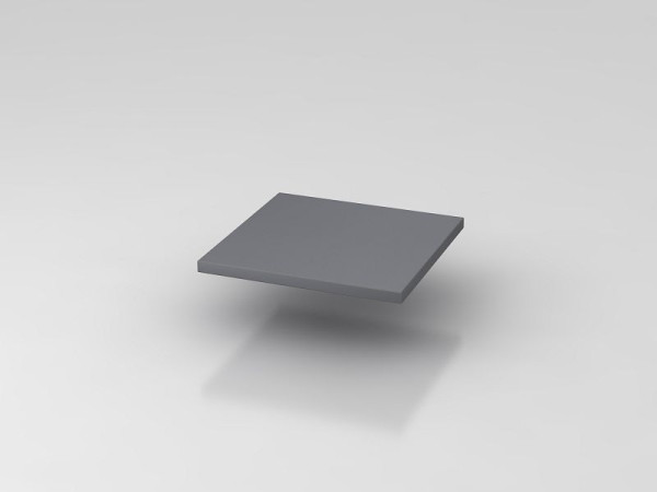 Étagère Hammerbacher série 9, décor : graphite, 36 x 38,6 x 2,2 cm (LxPxH), V9FA4/G