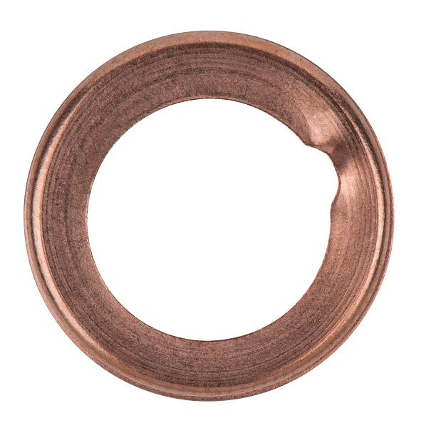 KS Tools bague d'étanchéité, bague pliante, diamètre extérieur 17 mm, diamètre intérieur 12 mm, paquet de 10, 430.1509