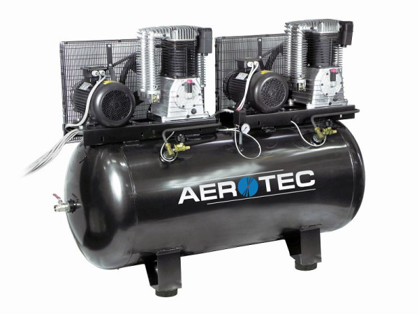Compresseur tandem AEROTEC AK50-500 PRO - 7,4 KW, 2010107