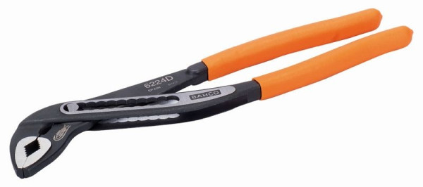 Pince multiprise Bahco, 125 mm, avec poignées en plastique antidérapantes, 6221D