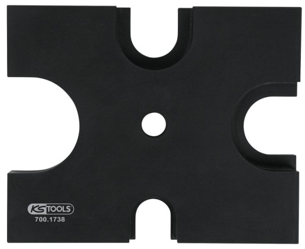 KS Tools Plaque prisme universelle diamètre 40,0 / 63,0 / 75,0 / 80 mm, 700.1738