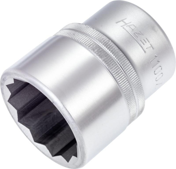 Embout pour clé à douille Hazet, double hexagonal, carré creux 25 mm (1 pouce), profil externe double hexagonal, 41 mm, 1100Z-41
