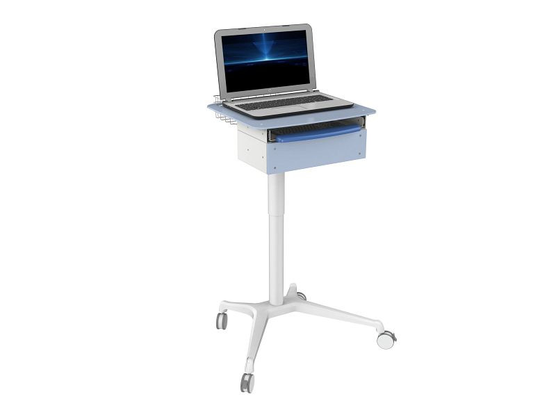 Chariot pour ordinateur portable SIC-Design, réglable en hauteur, 708 x 460 x 760-1150 mm, PS-26300