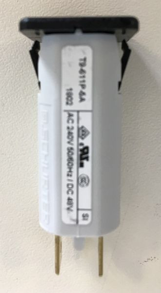 ELMAG interrupteur de réinitialisation 5 A pour source d'alimentation pour appareil de nettoyage Niro UNO / RW, 9505591