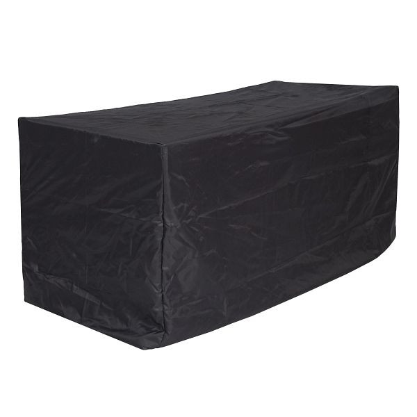 Couverture Mendler HWC-J41, bâche de protection bâche de protection, banc de mobilier de jardin extérieur, anthracite, 95x180x75cm, 77654