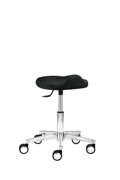 Tabouret pivotant fonctionnel Mayer Sitzmöbel , avec siège confort, noir brillant, 1291_30572