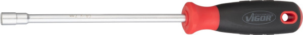 Tournevis clé à douille 6 pans VIGOR, profil 6 pans extérieur, 7 mm, V4221