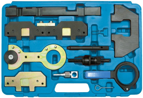 Jeu d'outils de réglage moteur SW-Stahl, BMW, pour moteurs essence M40, M43 et moteurs à double arbre à cames M42, M44, M50, M52, M54, M56, 26103L