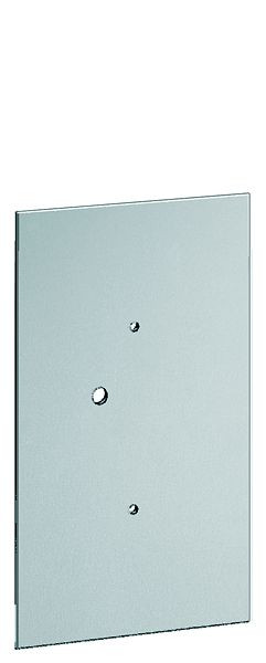 Plaque de montage TCS argent anodisé naturel pour PAK01-04 H284xL170 mm, ZAM1102-0010