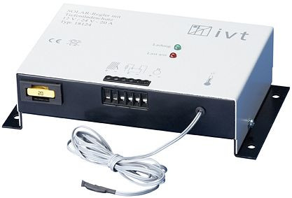 Régulateur de charge solaire IVT 12 V/24 V, 20 A, 200002