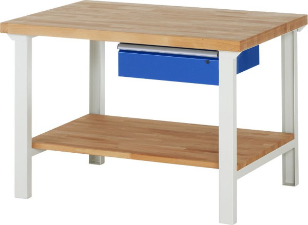Etabli RAU série 7000 - conception modulaire, 1 tiroir de base, 1250x840x900 mm, 03-7001A7-129B4S.11