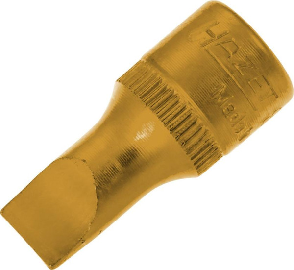 Douille de tournevis Hazet, carré creux 6,3 mm (1/4 pouce), profil fendu, 1,2 x 8 mm, 8503-1.2X8