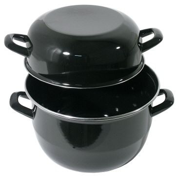 Pot à moules Contacto 18 cm, émaillé, 488/180