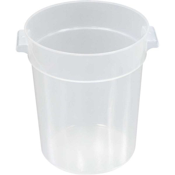 Conteneur de stockage Stalgast rond, transparent, 20 litres, LT0202200
