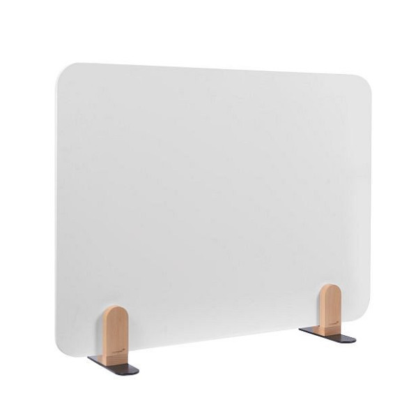Cloison de table pour tableau blanc Legamaster ELEMENTS 60x80cm avec 2 supports, 7-209920