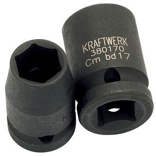 Kraftwerk PRO LINE douille à chocs courte, 1/2", 36 mm, 380360