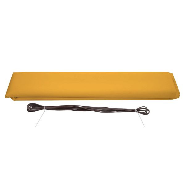 Housse de rechange Mendler pour auvent HWC-H27, housse de remplacement de cassette complète protection solaire 6x3m, polyester jaune, 76560