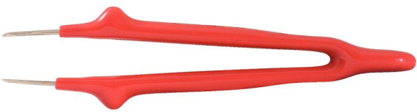 Pince à épiler KS Tools avec isolation de protection, droite, 13,5 mm, 117.1627