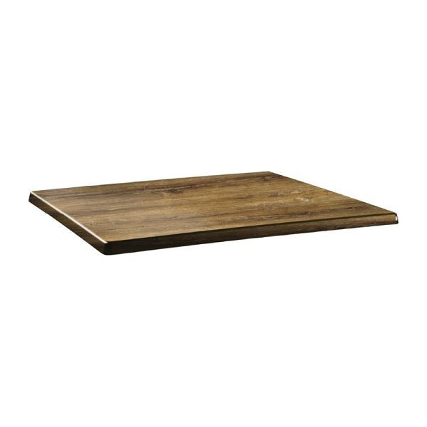Plateau de table rectangulaire Topalit Classic Line Merisier Atacama 110 x 70cm, DR933