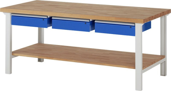Etabli RAU série 7000 - modèle 7003-7, L2000 x P900 x H840 mm, 03-7003A7-209B4S.11